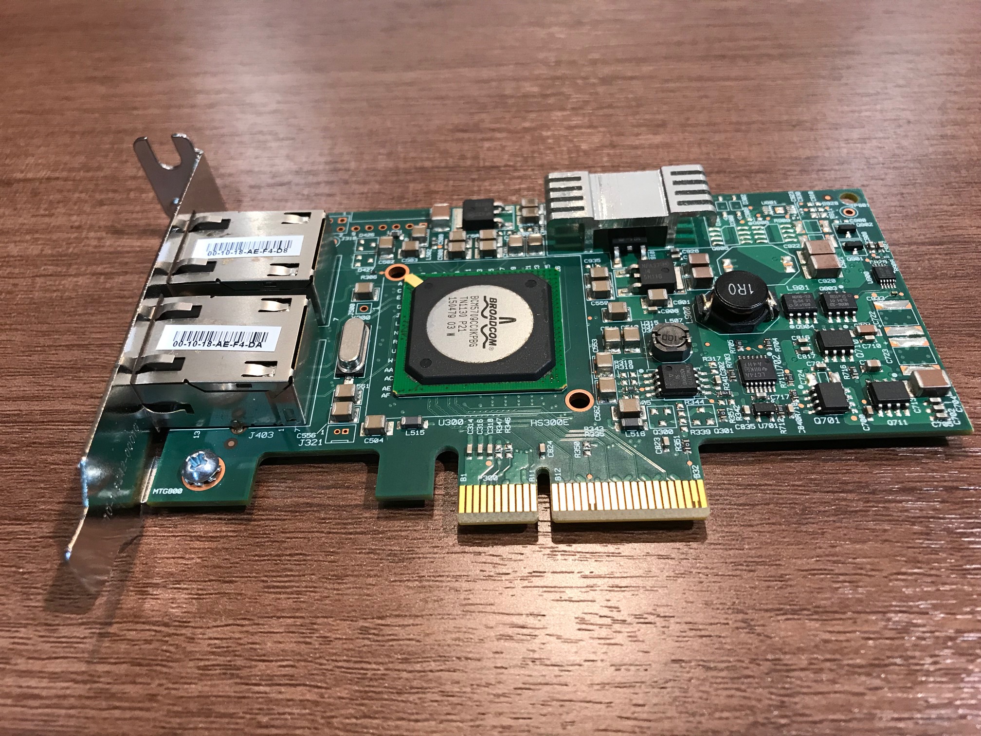 中古 NEC N8104-134 1000Tx2 ロープロファイル
