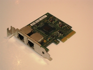 中古 富士通 PY-LA222 i82576NS 1000Tx2 NIC（D2735-A12）ノーマルブラケット
