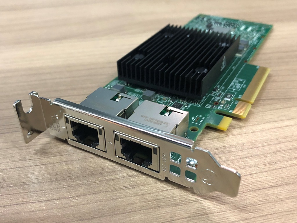 中古 Broadcom BCM957406A4060 10Gb-T 2ポート ロープロファイル