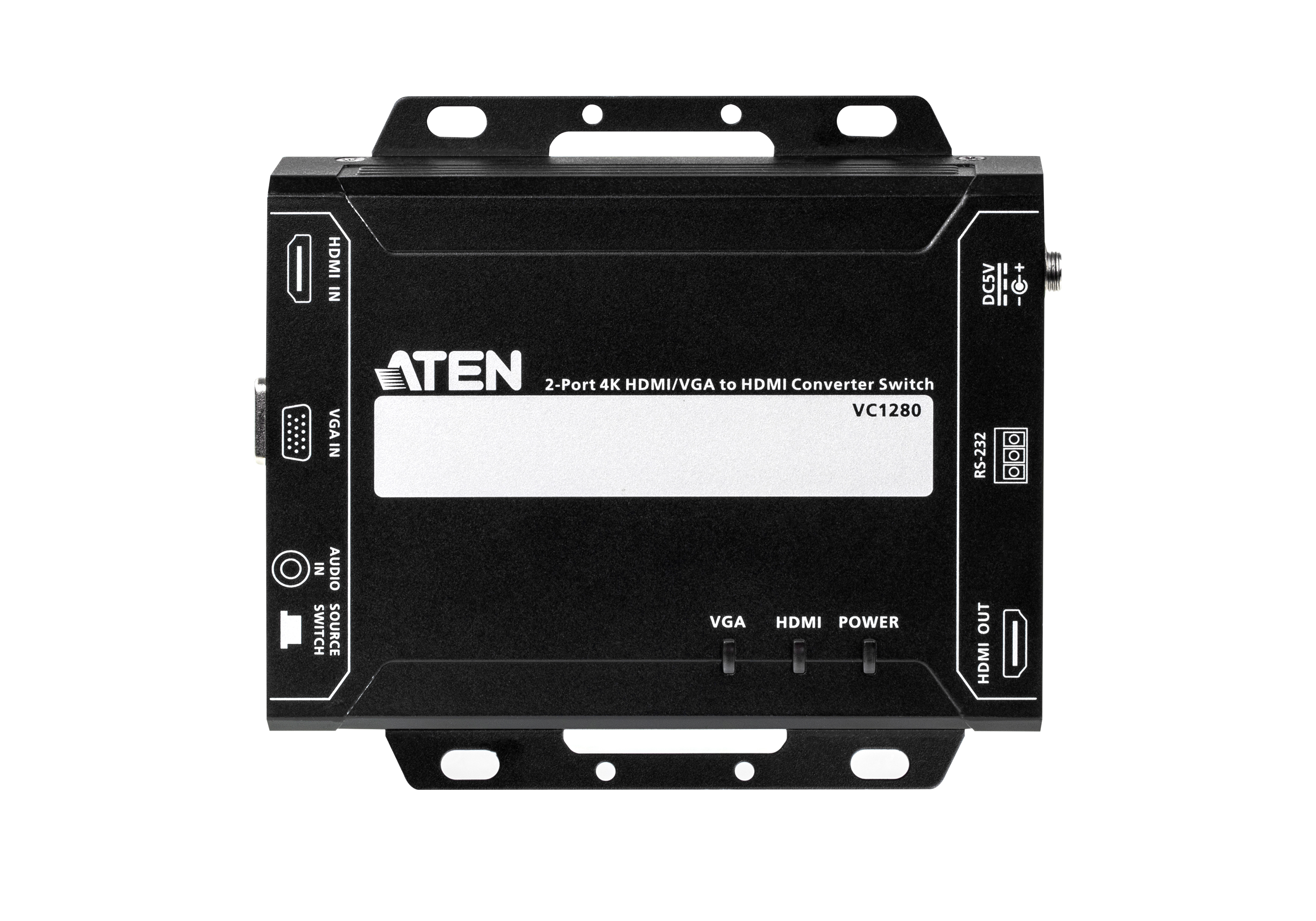 取寄 ATEN VC1280  2ポート HDMI/VGA→HDMIコンバータースイッチ（4K対応)