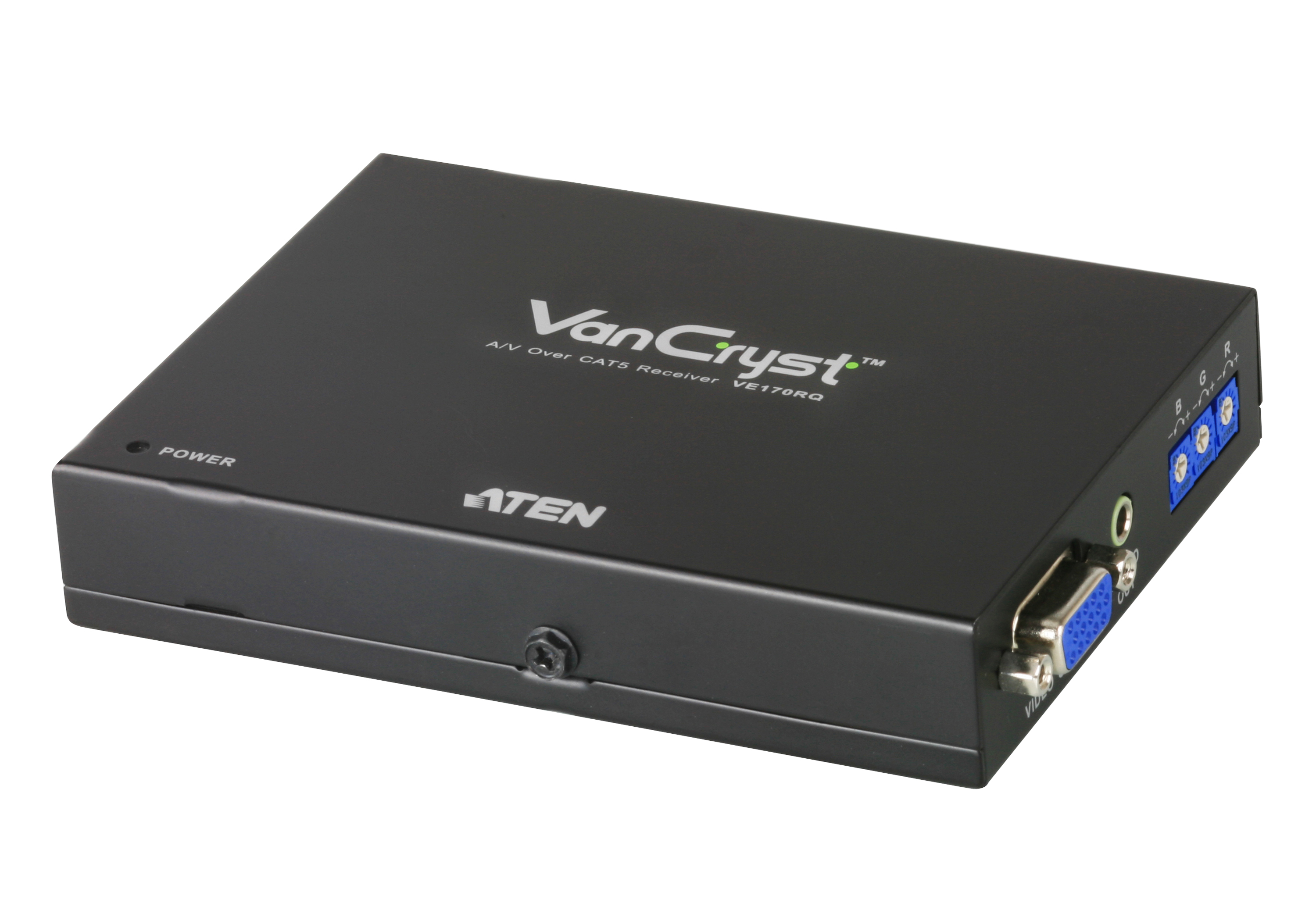 取寄 ATEN VE170RQ Cat5タイプ アナログVGAエクステンダー用レシーバー スキュー調整対応