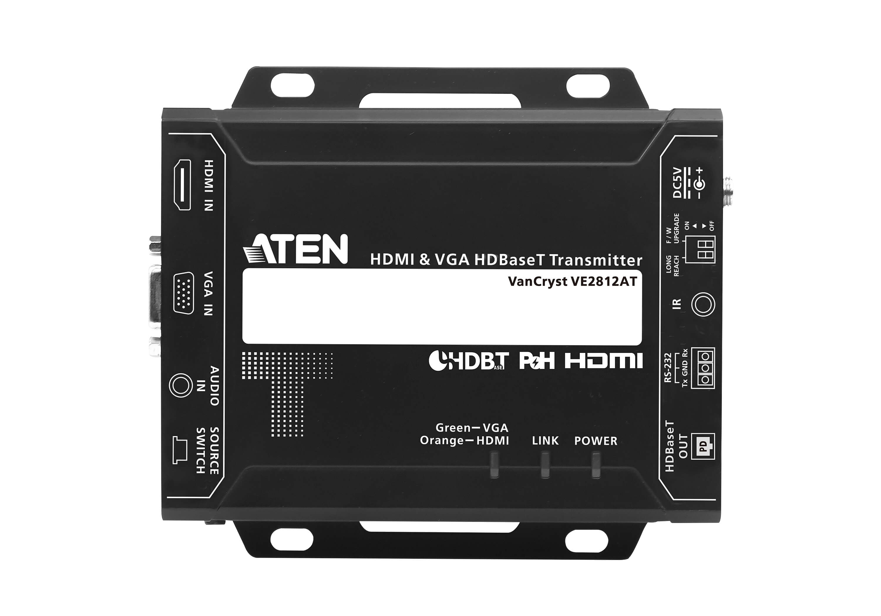 取寄 ATEN VE2812AT  HDMI & VGA HDBaseT Transmitter with POH