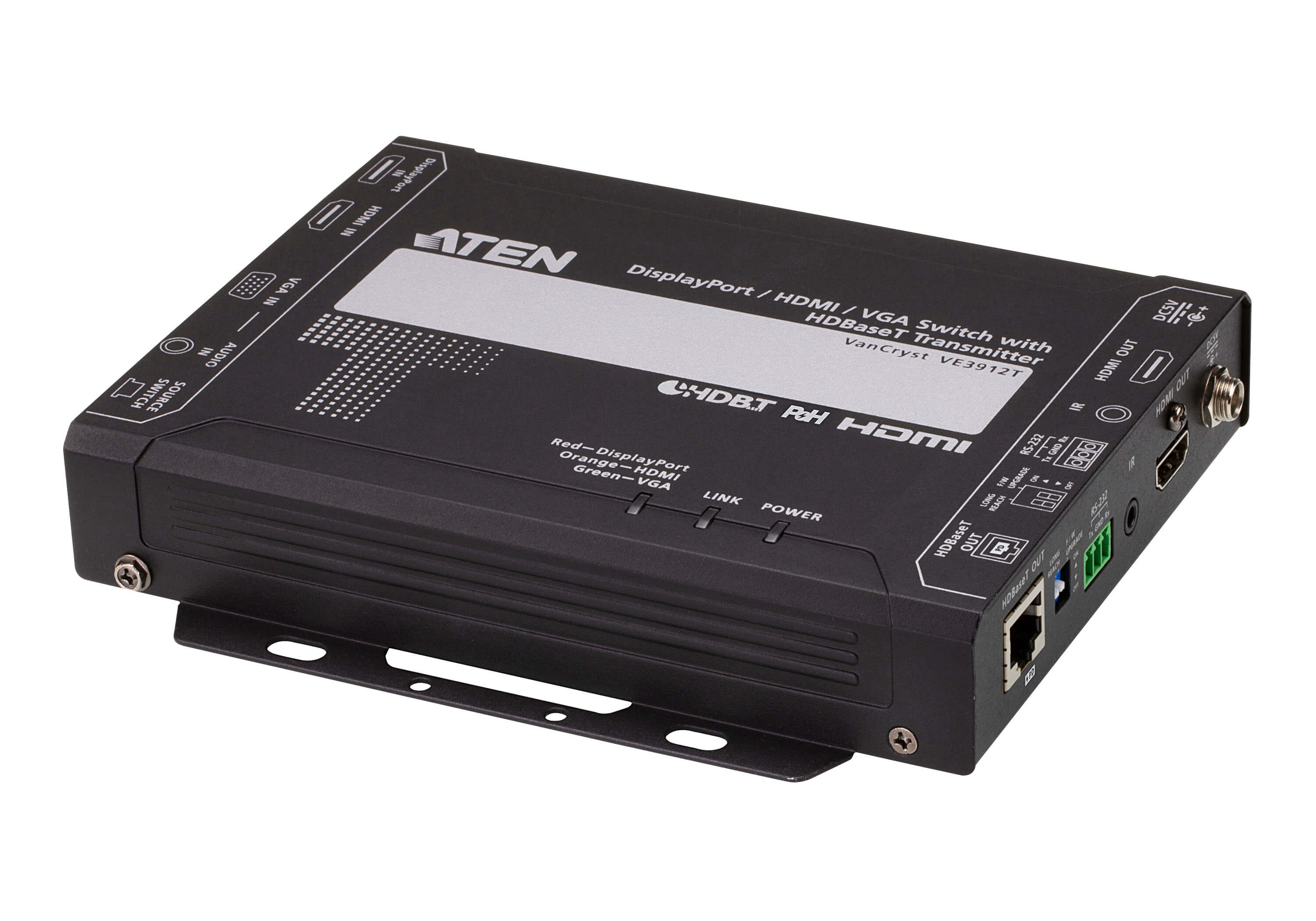 取寄 ATEN VE3912T  DisplayPort & HDMI & VGA HDBaseTトランスミッター（POH、4K対応）HDBaseT Class A