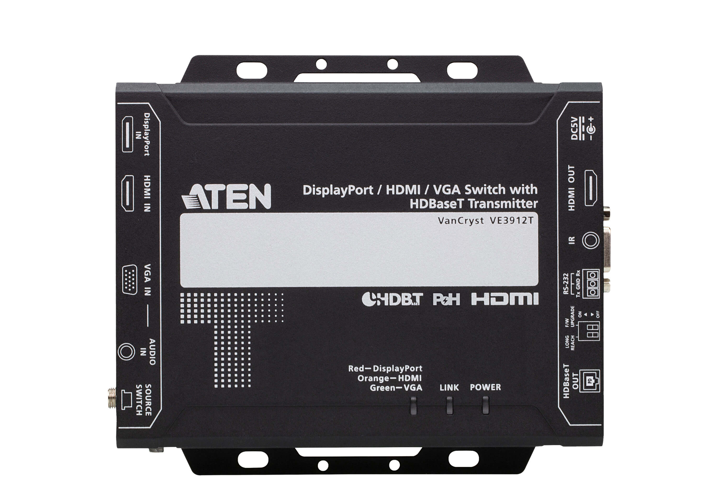 取寄 ATEN VE3912T  DisplayPort & HDMI & VGA HDBaseTトランスミッター（POH、4K対応）HDBaseT Class A