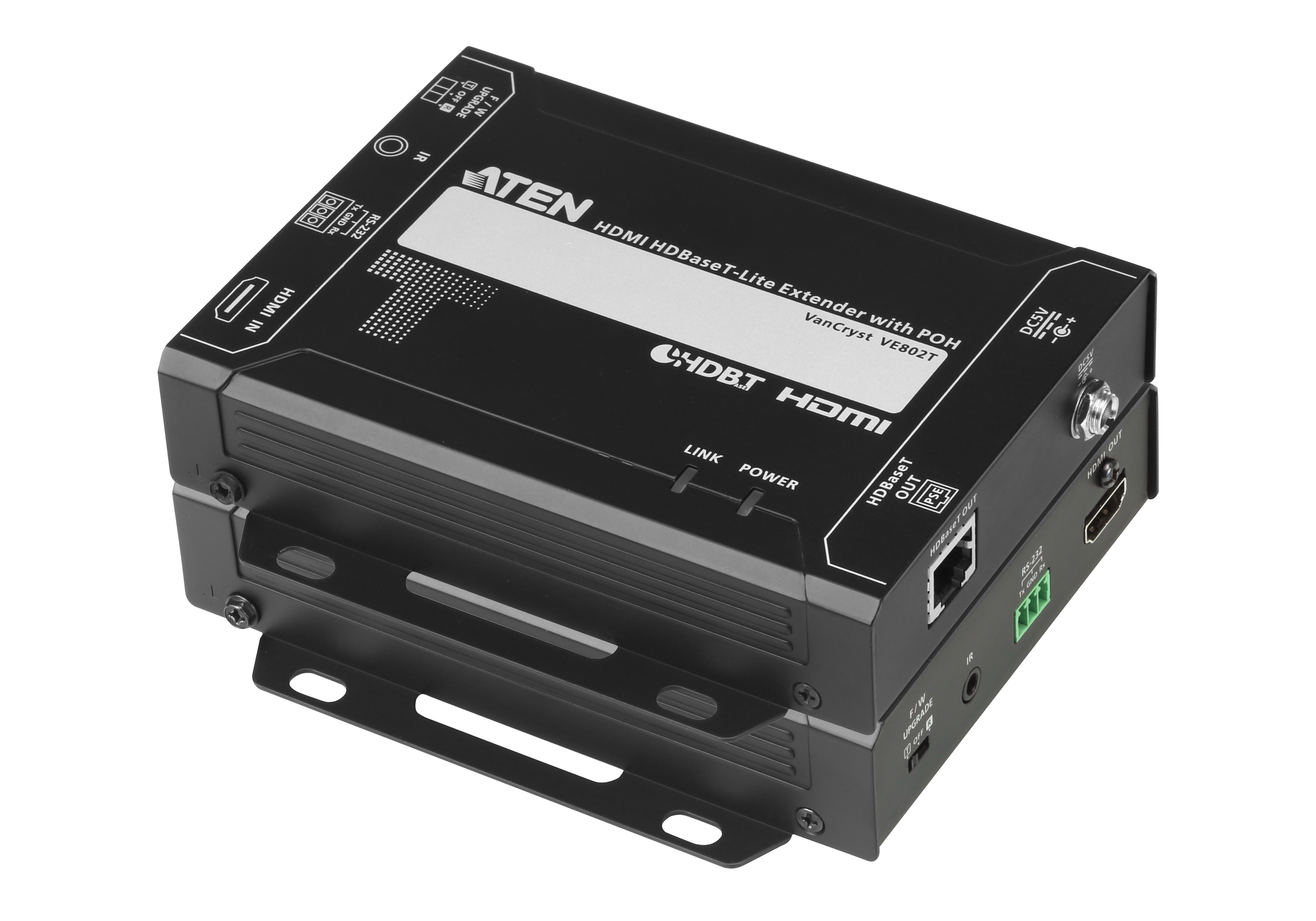 取寄 ATEN VE802 Power over HDBaseT(POH)-Lite（Class B対応）HDMIエクステンダー