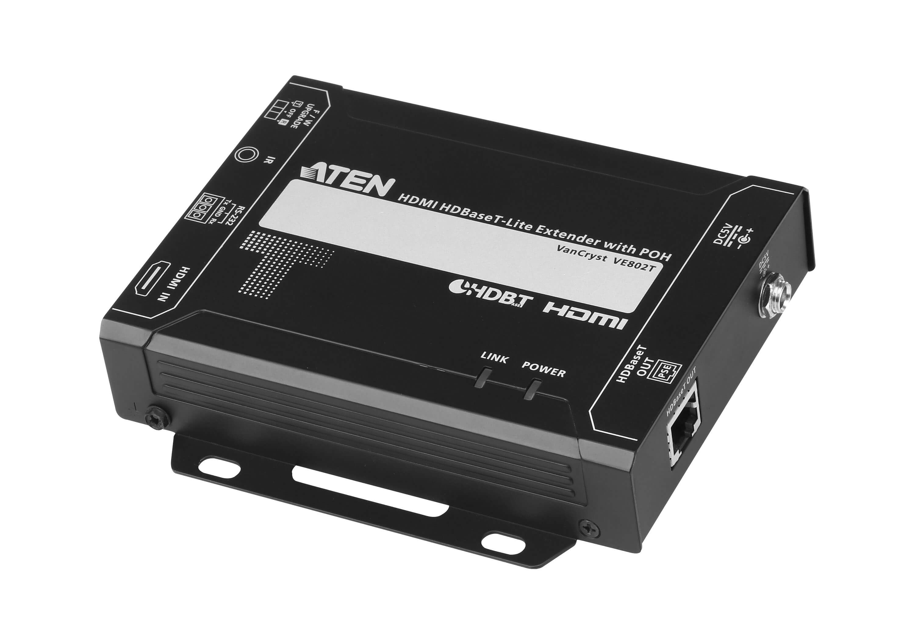 取寄 ATEN VE802 Power over HDBaseT(POH)-Lite（Class B対応）HDMIエクステンダー