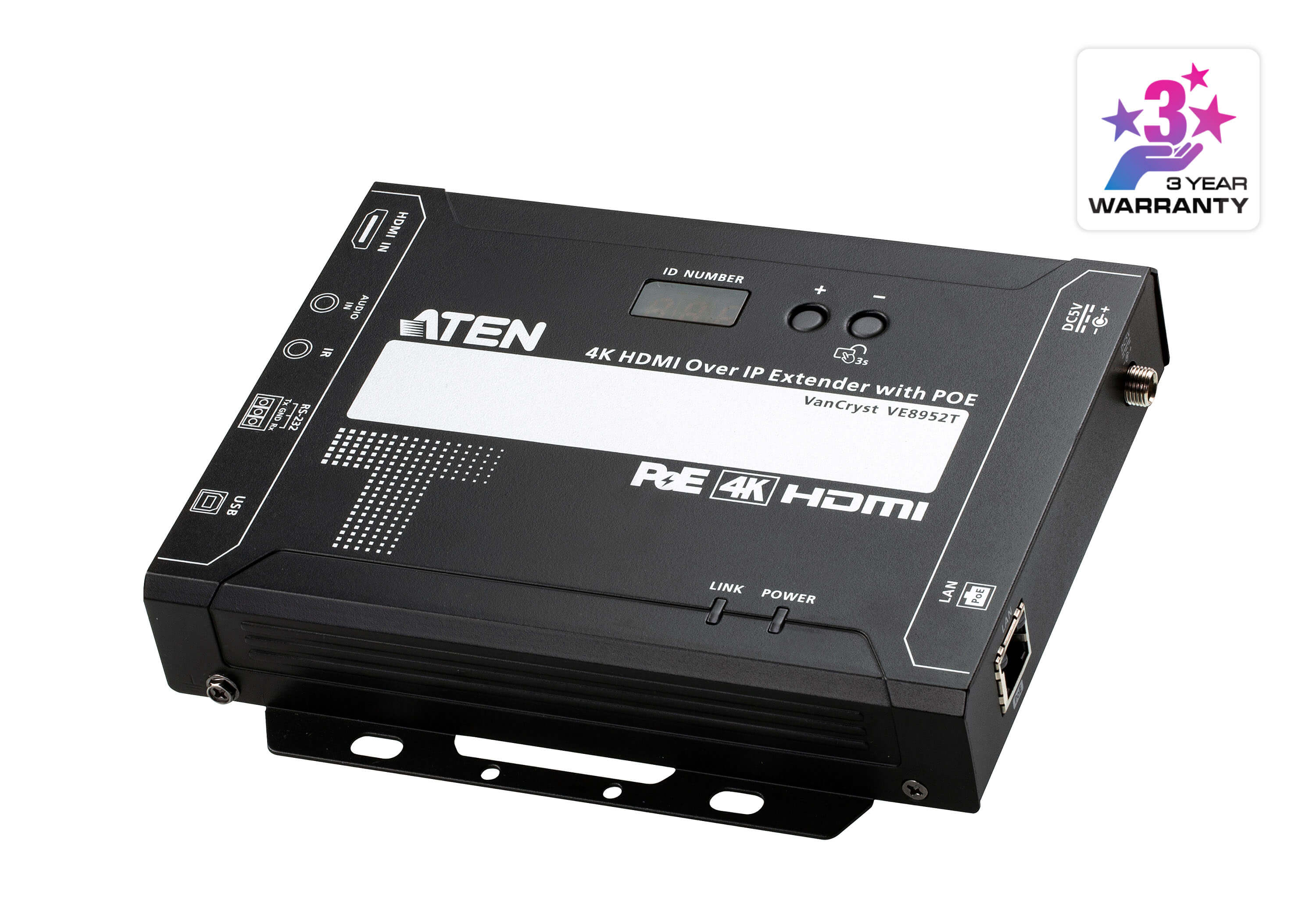 取寄 ATEN VE8952T Video over IPトランスミッター(4K&PoE対応)