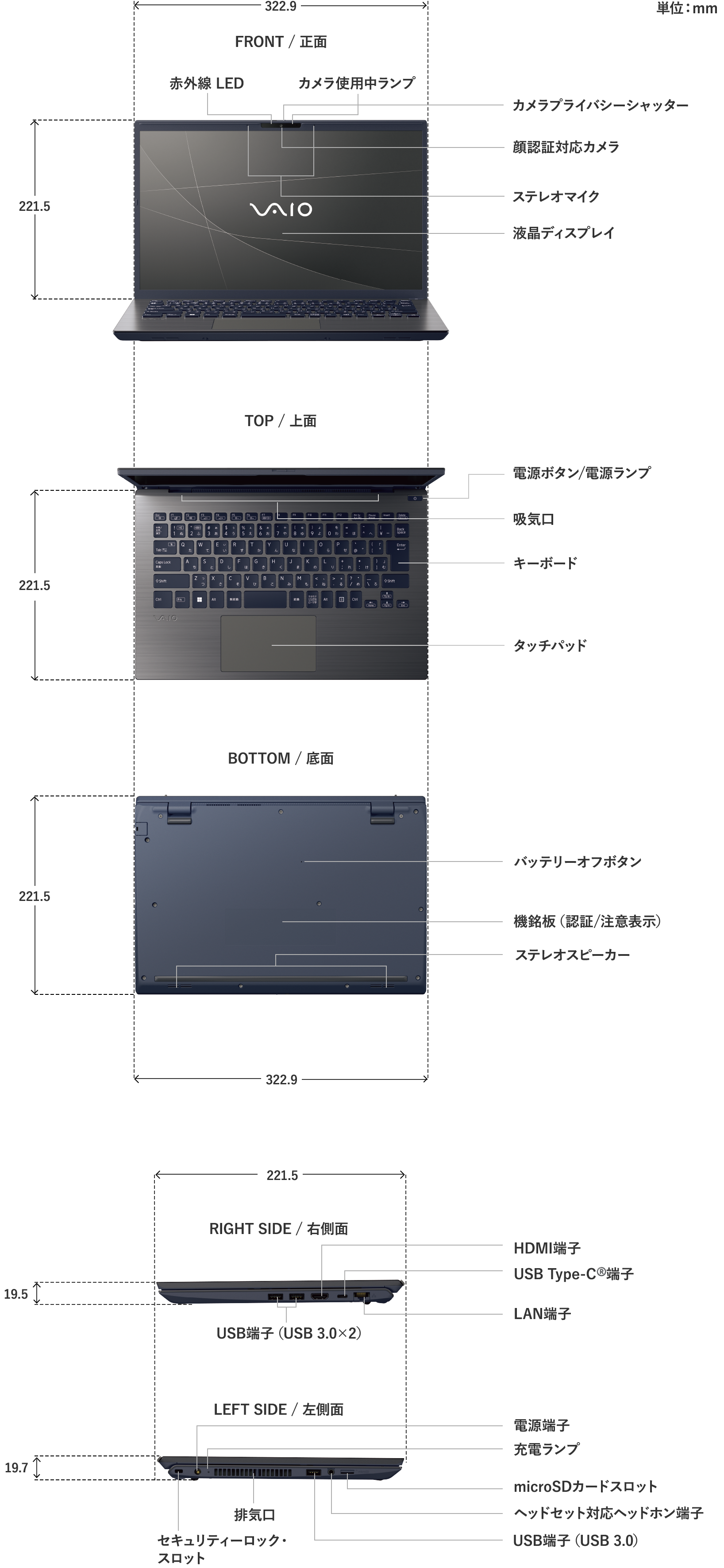 【クレジット決済可能】値下げしました 【メーカー在庫直送】VAIO Pro BK VJBK114000003