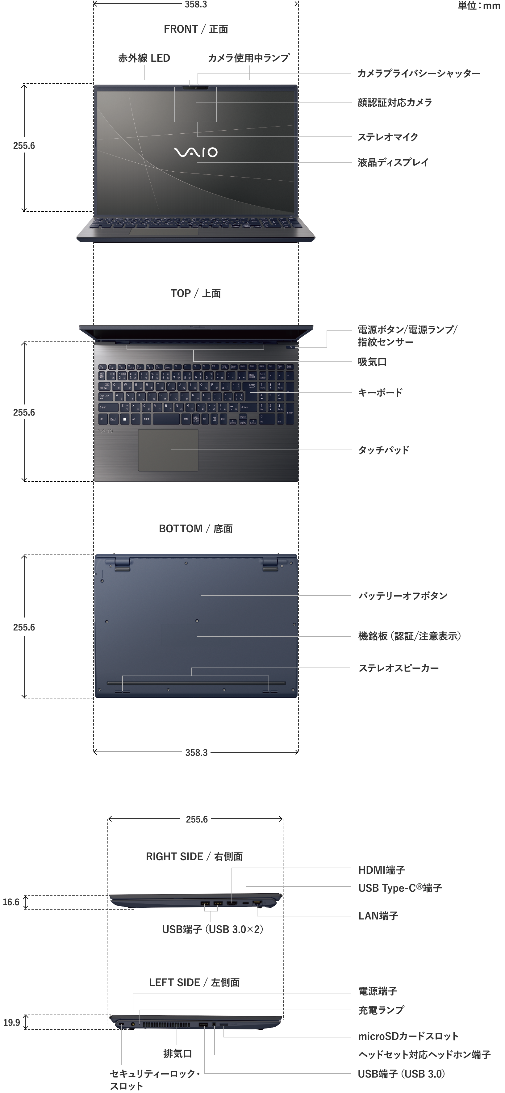 【メーカー在庫直送】VAIO Pro BM VJBM118000022