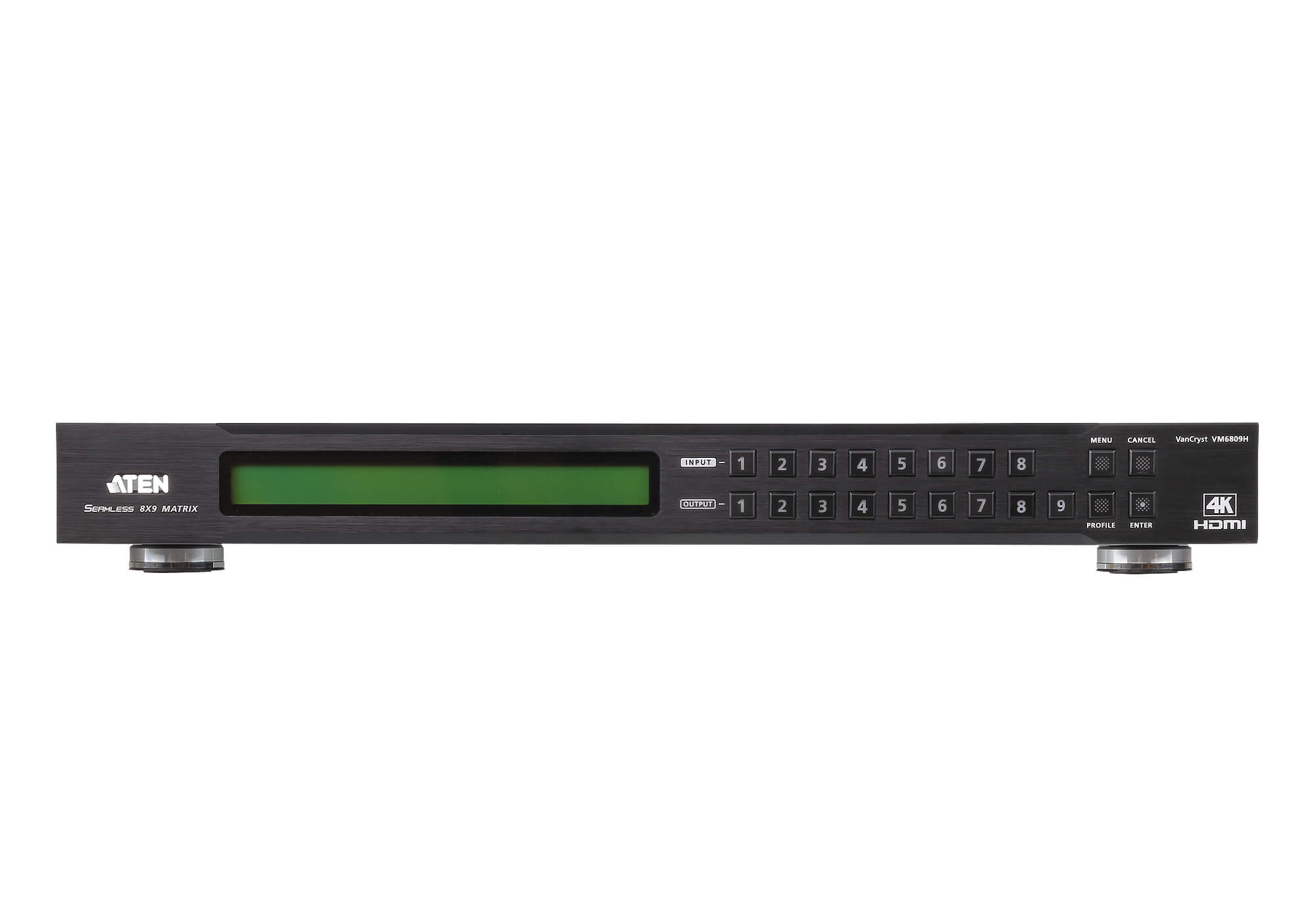 取寄 ATEN VM6809H 8入力9出力HDMIマトリックススイッチャー（4K対応・スケーラー搭載）