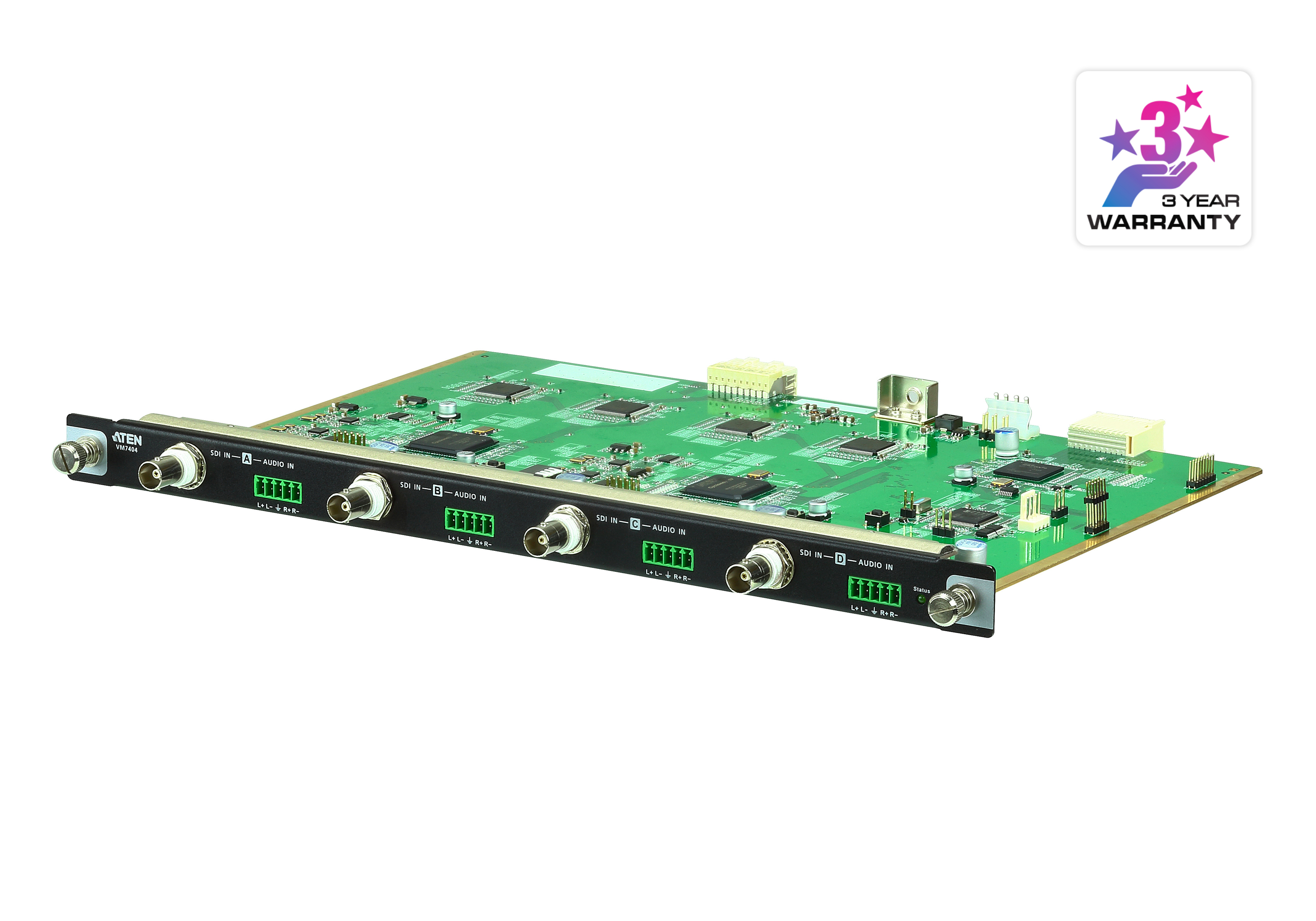 取寄 ATEN VM7404 4ポート3G-SDI入力ボード