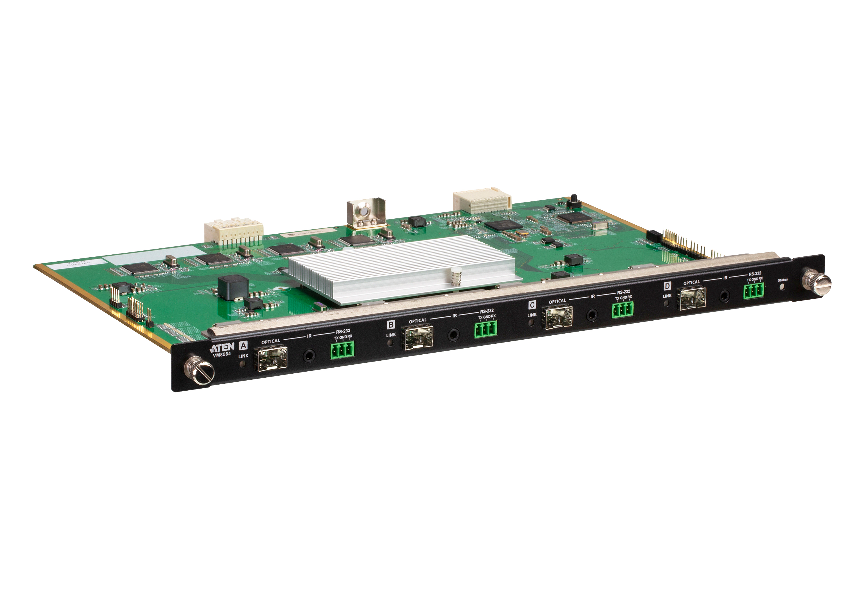 取寄 ATEN VM8584K1 4ポート10G光ファイバー出力ボード(マルチモード)