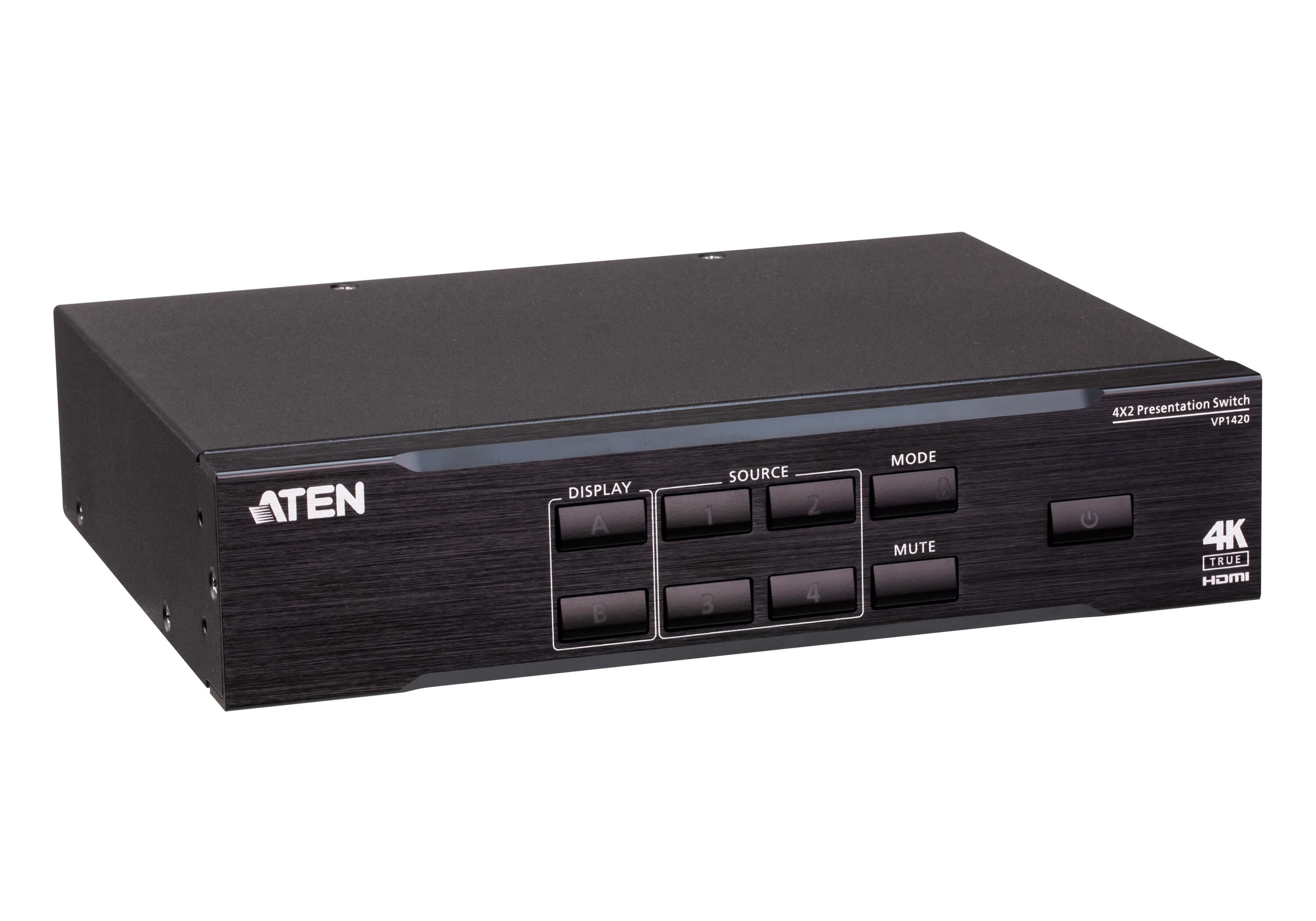 取寄 ATEN VP1420  4入力2出力プレゼンマトリックススイッチャー（4K60p対応