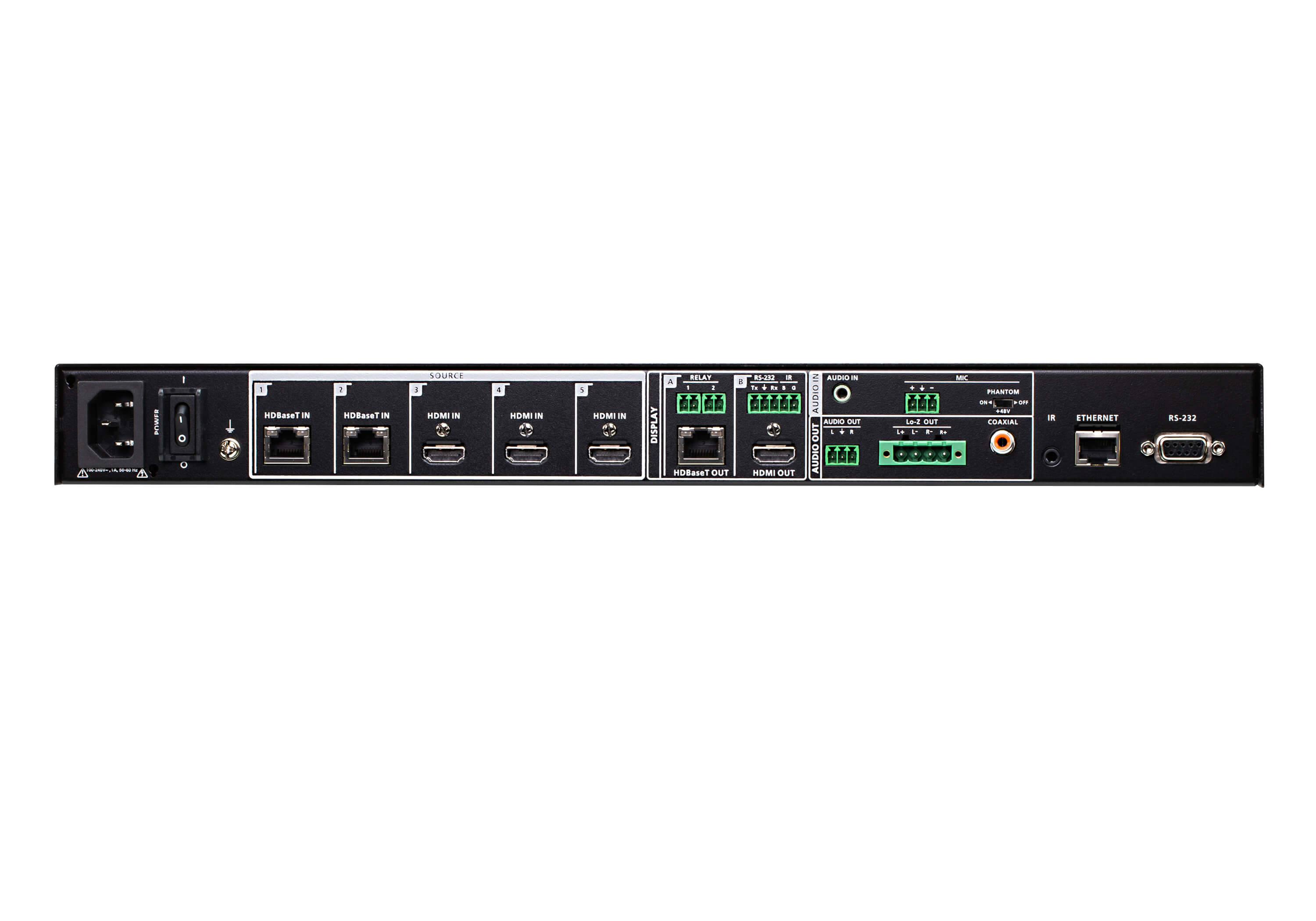 取寄 ATEN VP3520 5 x 2 True 4K Seamless Presentation Matrix Switch with Control