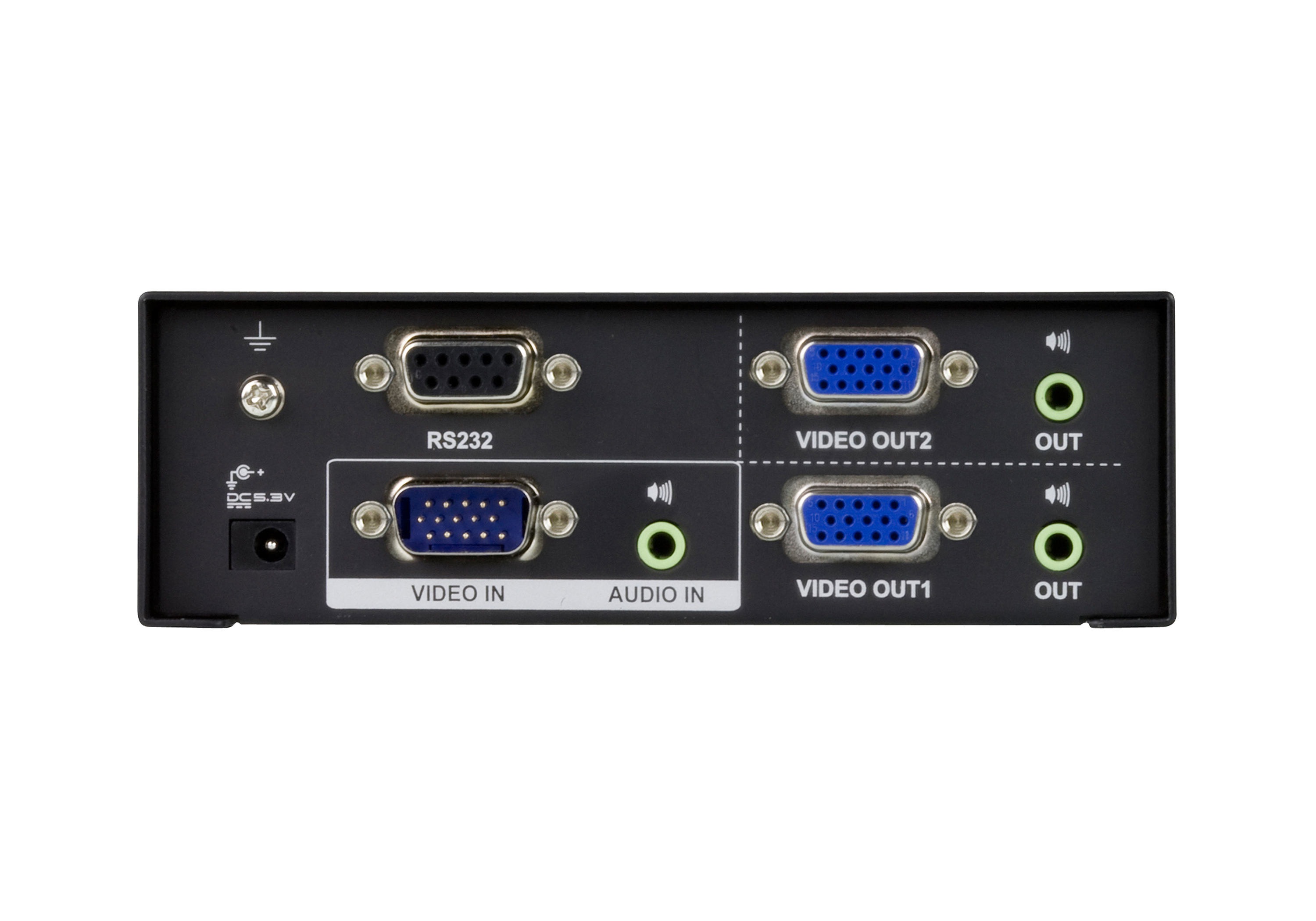 取寄 ATEN VS0102 2ポート VGA・オーディオ分配器