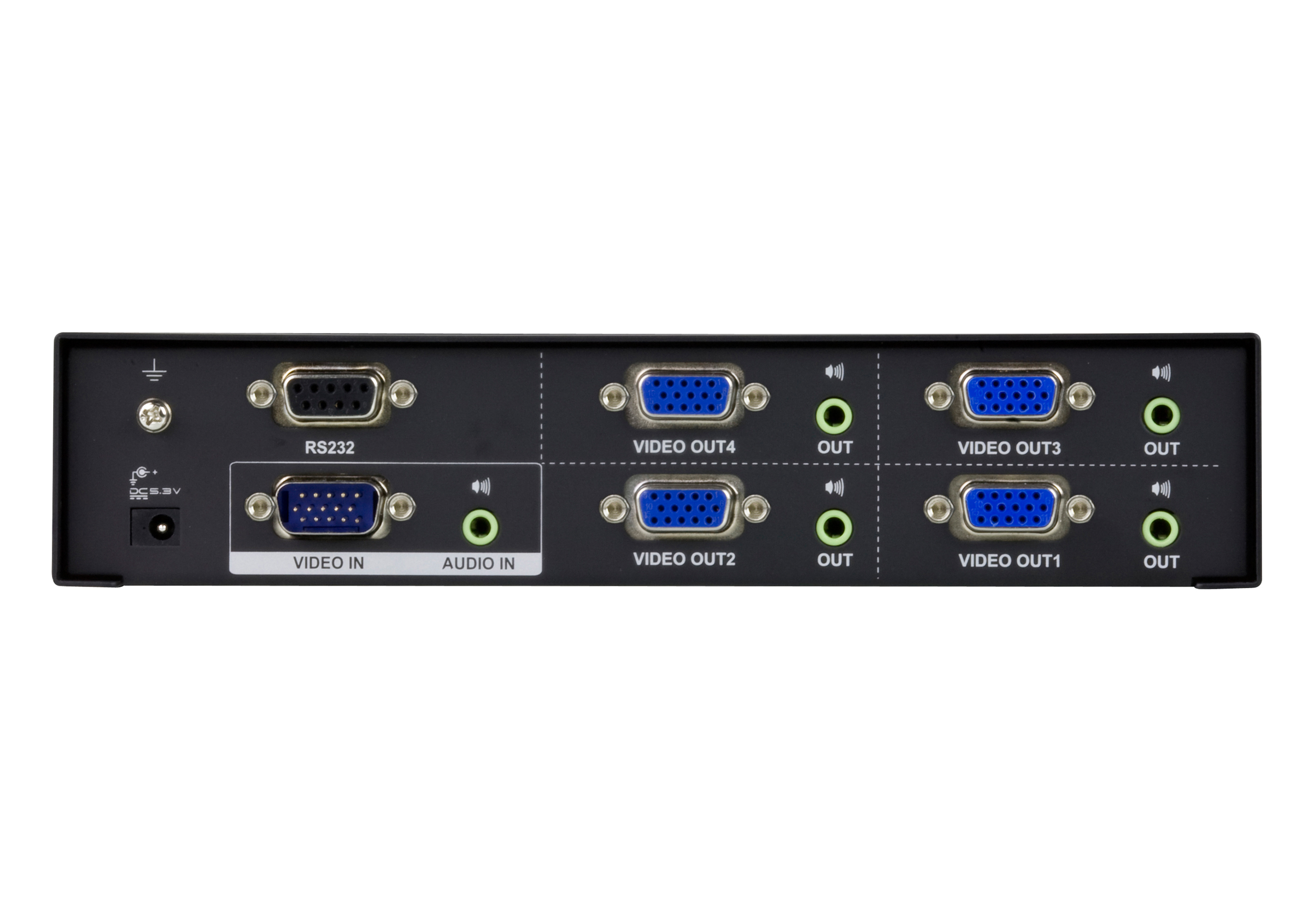 取寄 ATEN VS0104 4ポート VGA・オーディオ分配器