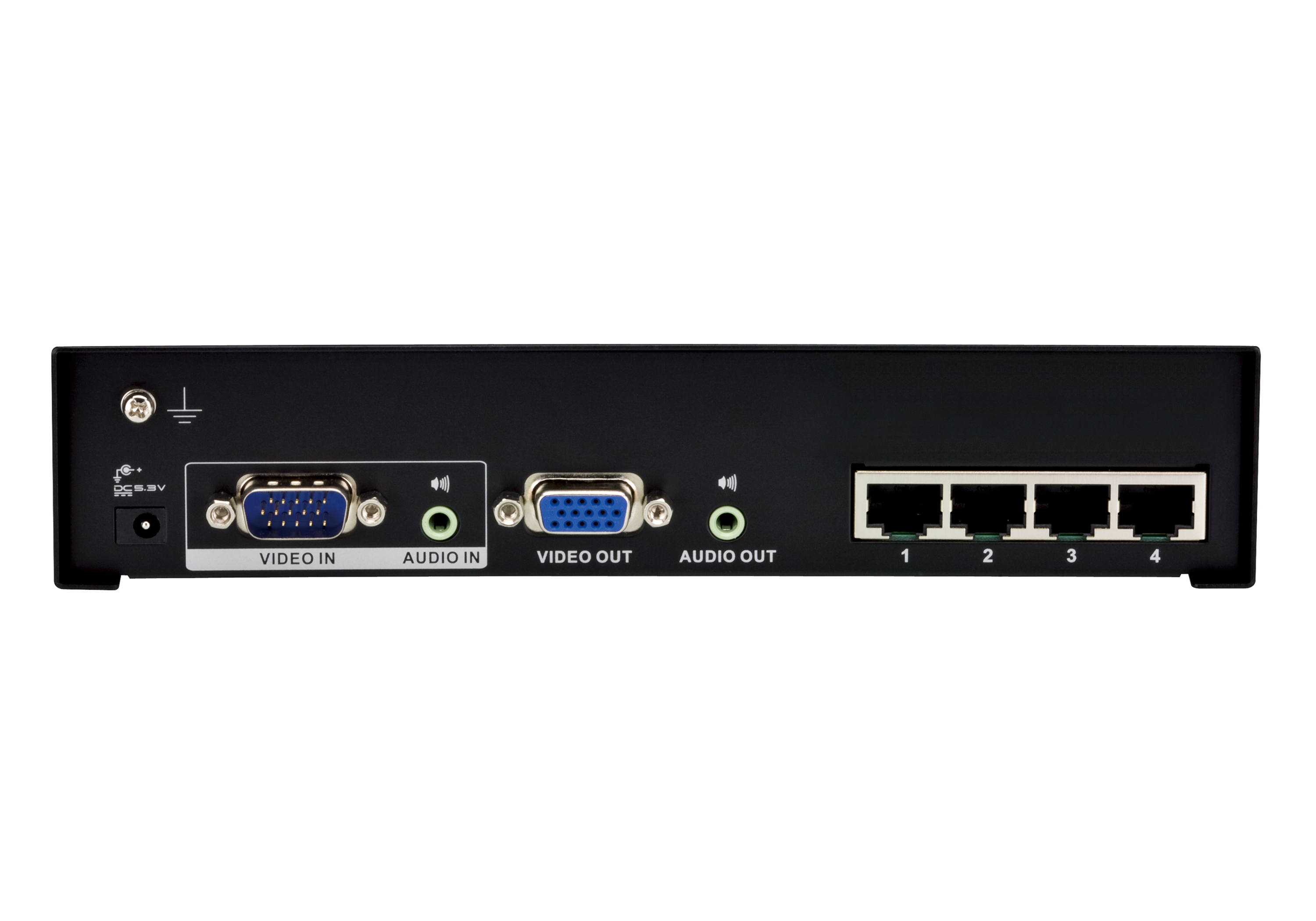 取寄 ATEN VS1204T 1入力 4出力 Cat5タイプ アナログVGAビデオスプリッター