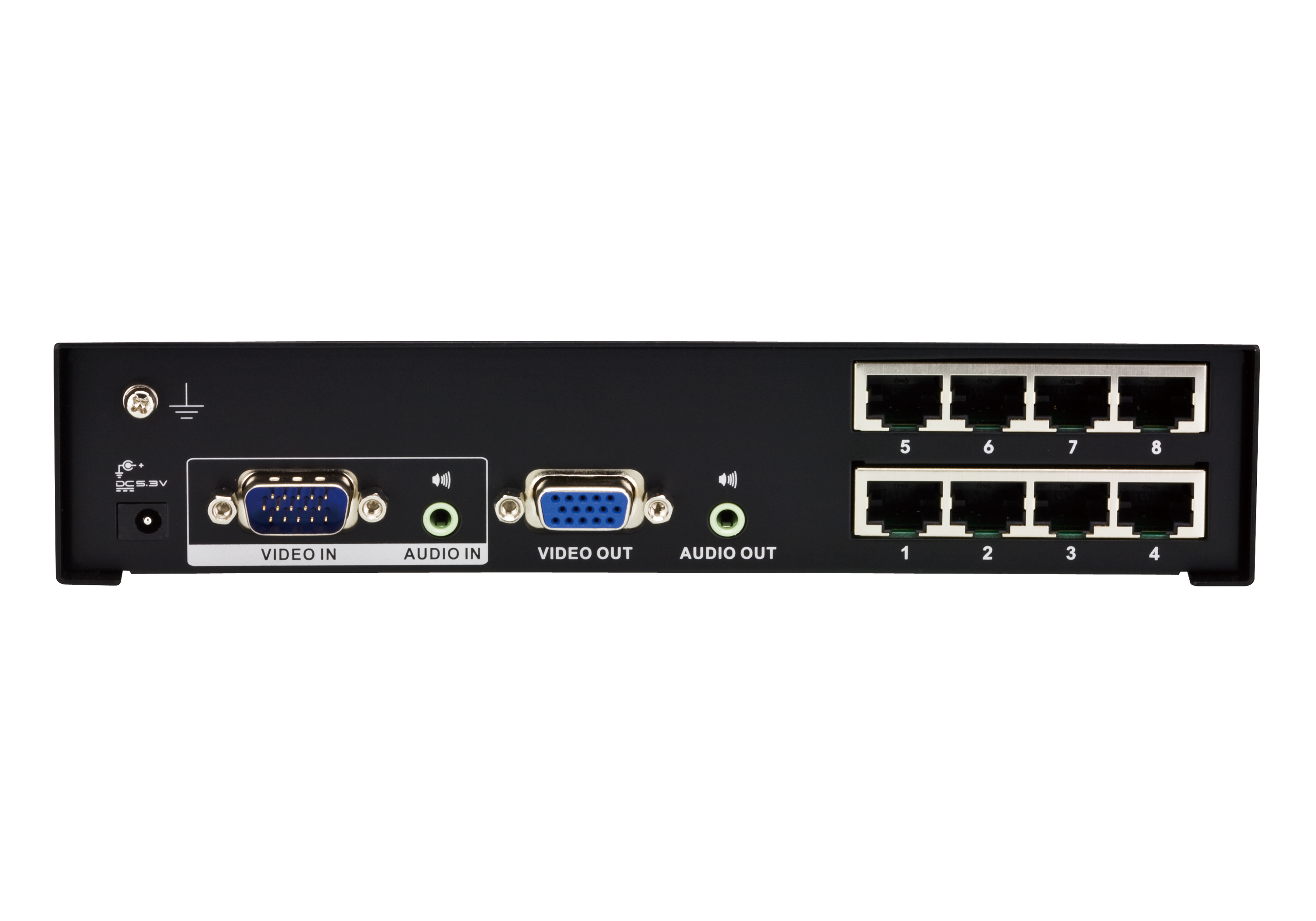 取寄 ATEN VS1208T 1入力 8出力 Cat5タイプ アナログVGAビデオスプリッター