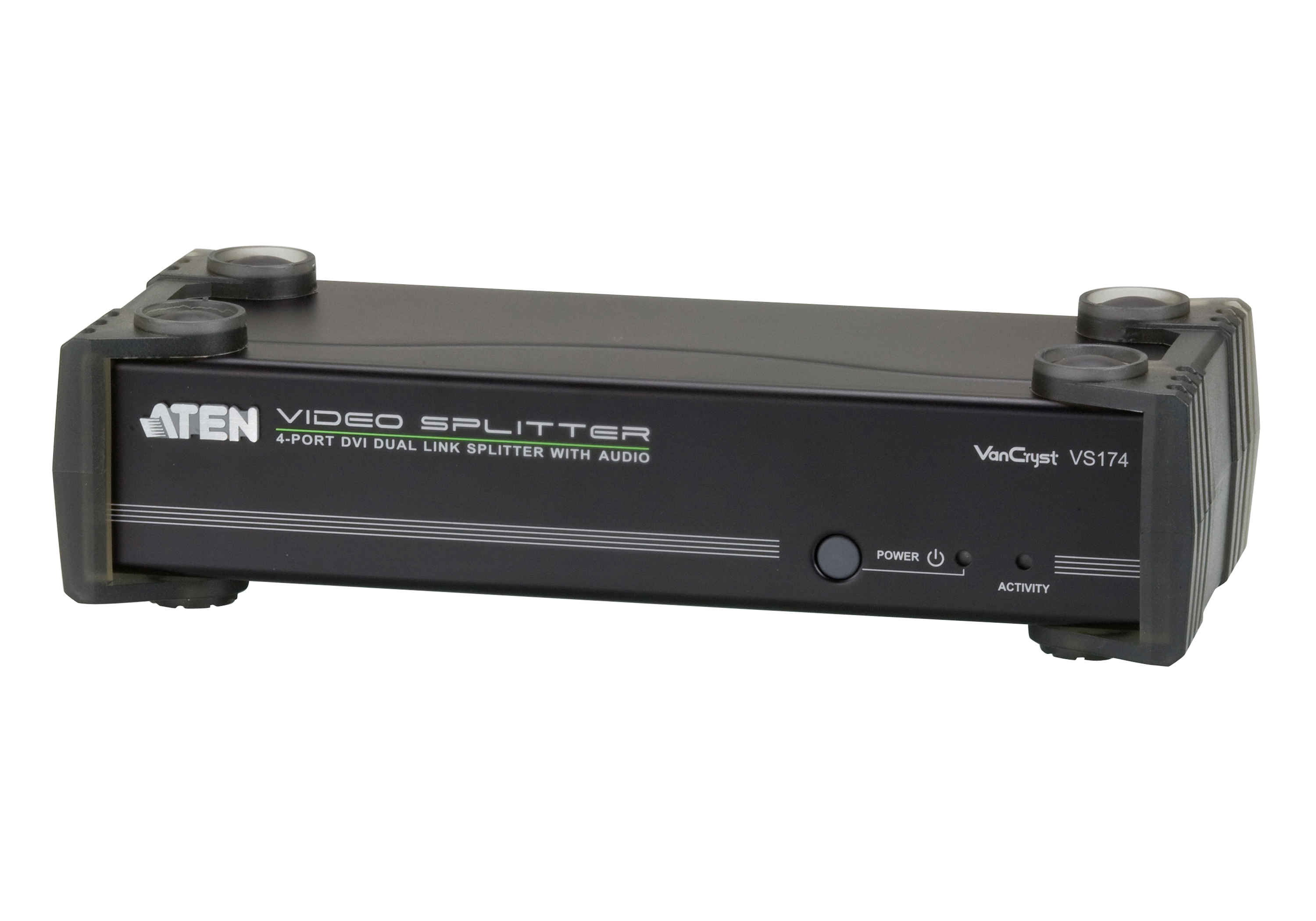 【未開封】ATEN DVI分配器 4ポート VS-164 DVIシングルリンク 4分配器（オーディオ対応） - VS164, ATEN