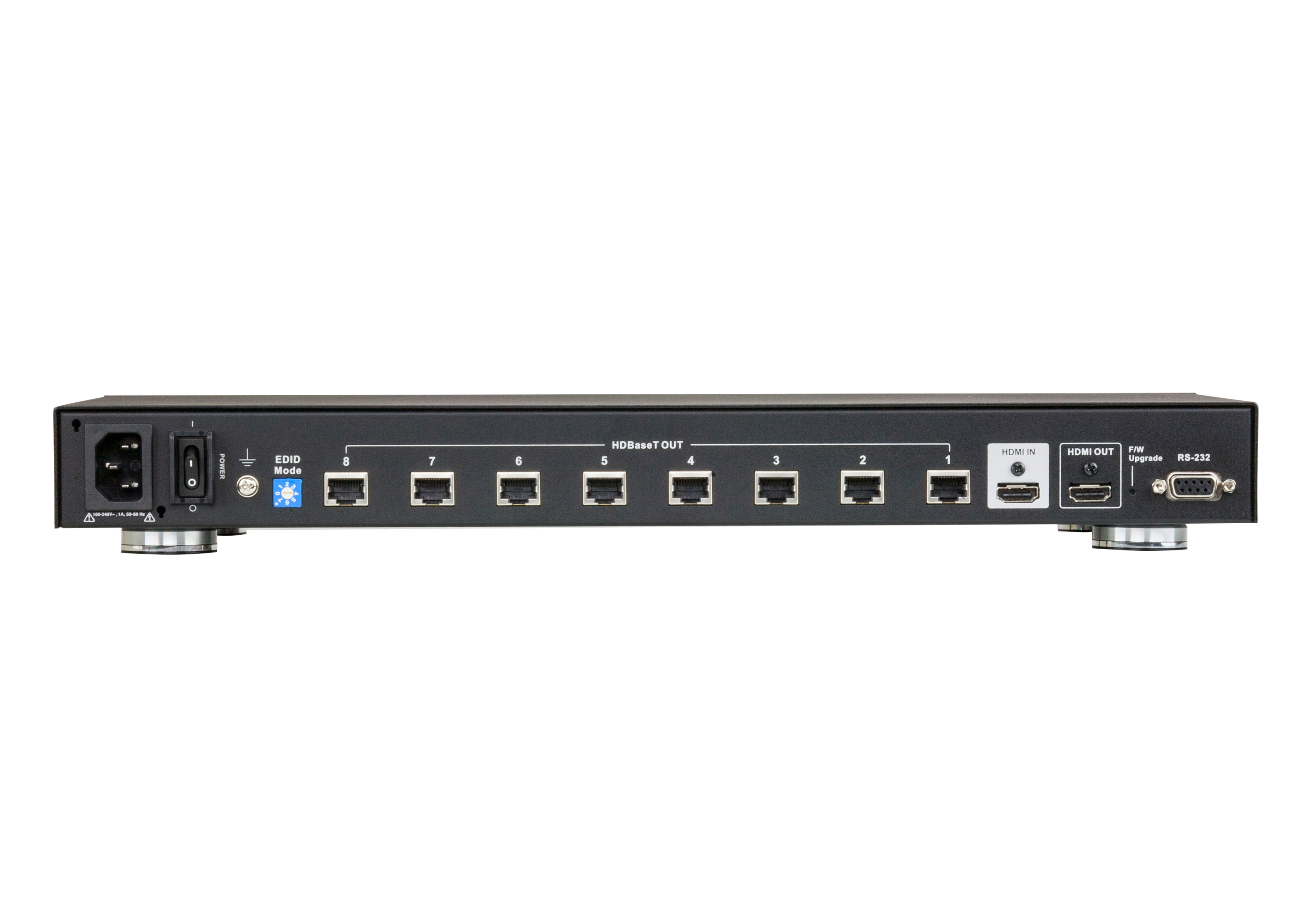 取寄 ATEN VS1818T 1入力8出力 Cat5タイプ HDMIビデオスプリッター