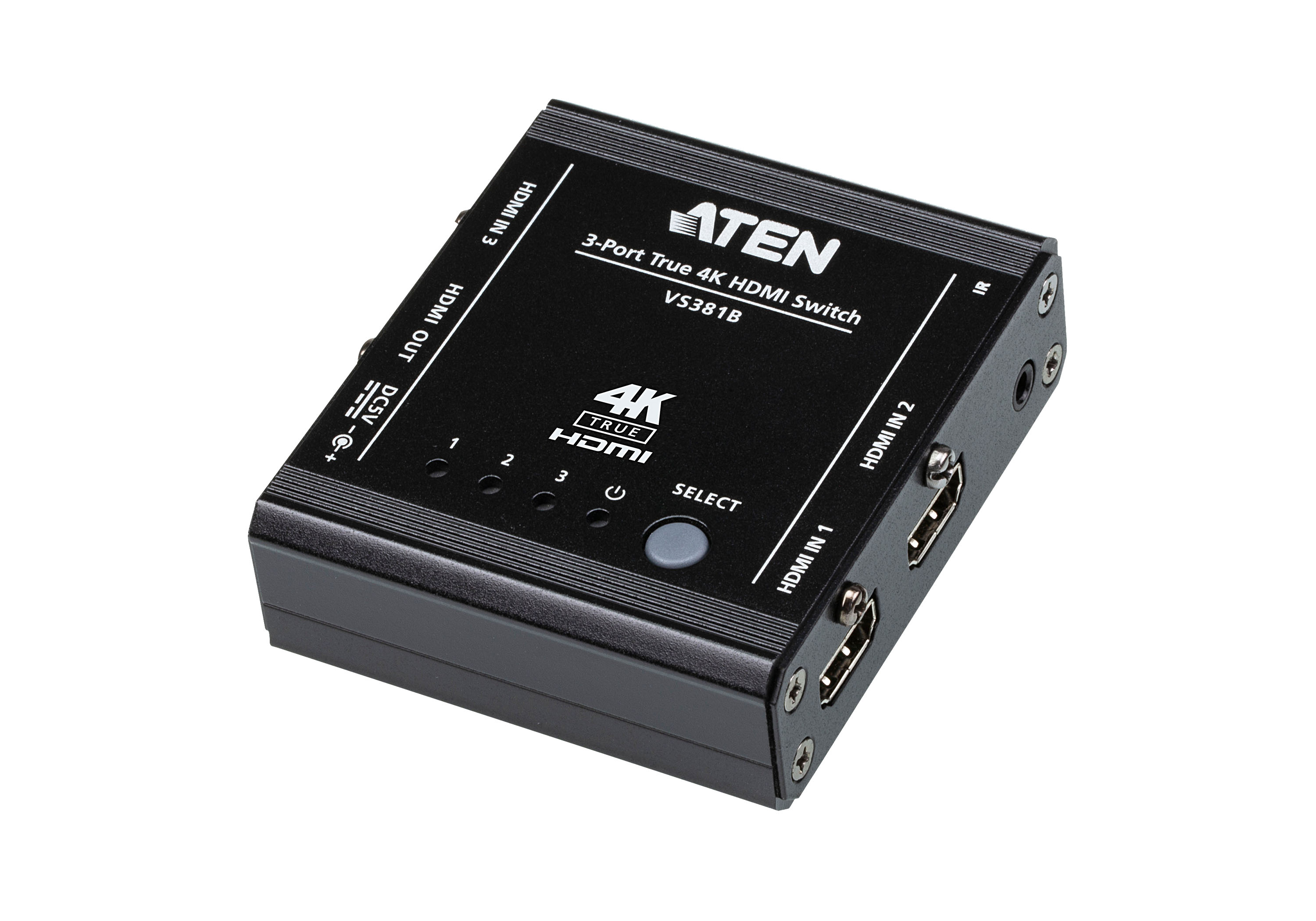 取寄 ATEN VS381B 3入力HDMIスイッチャー(4K60p対応)
