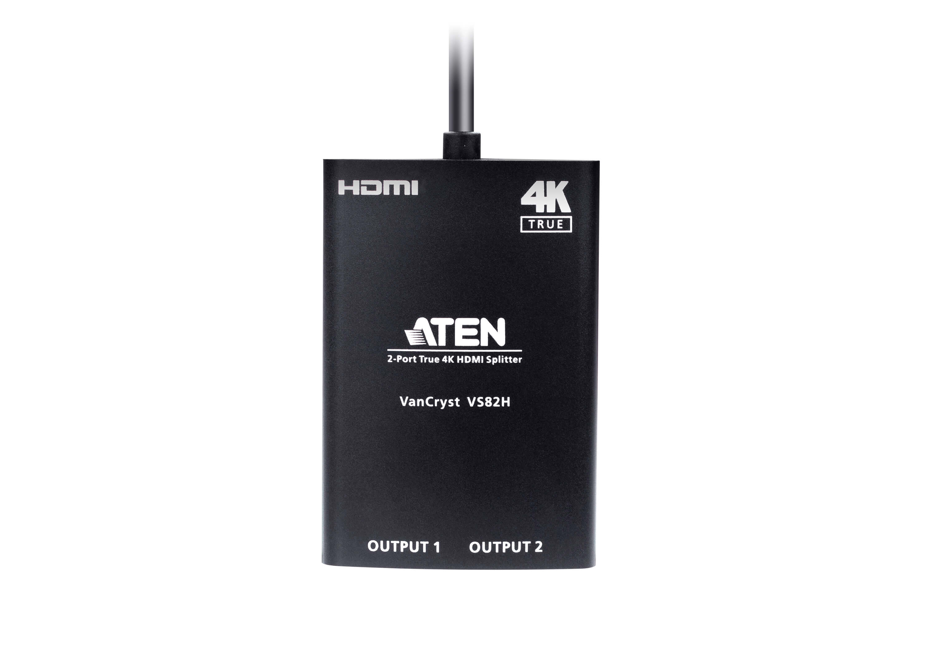 取寄 ATEN VS82H  2ポート HDMI分配器（4K60p対応、自動ダウンスケーリング機能搭載）