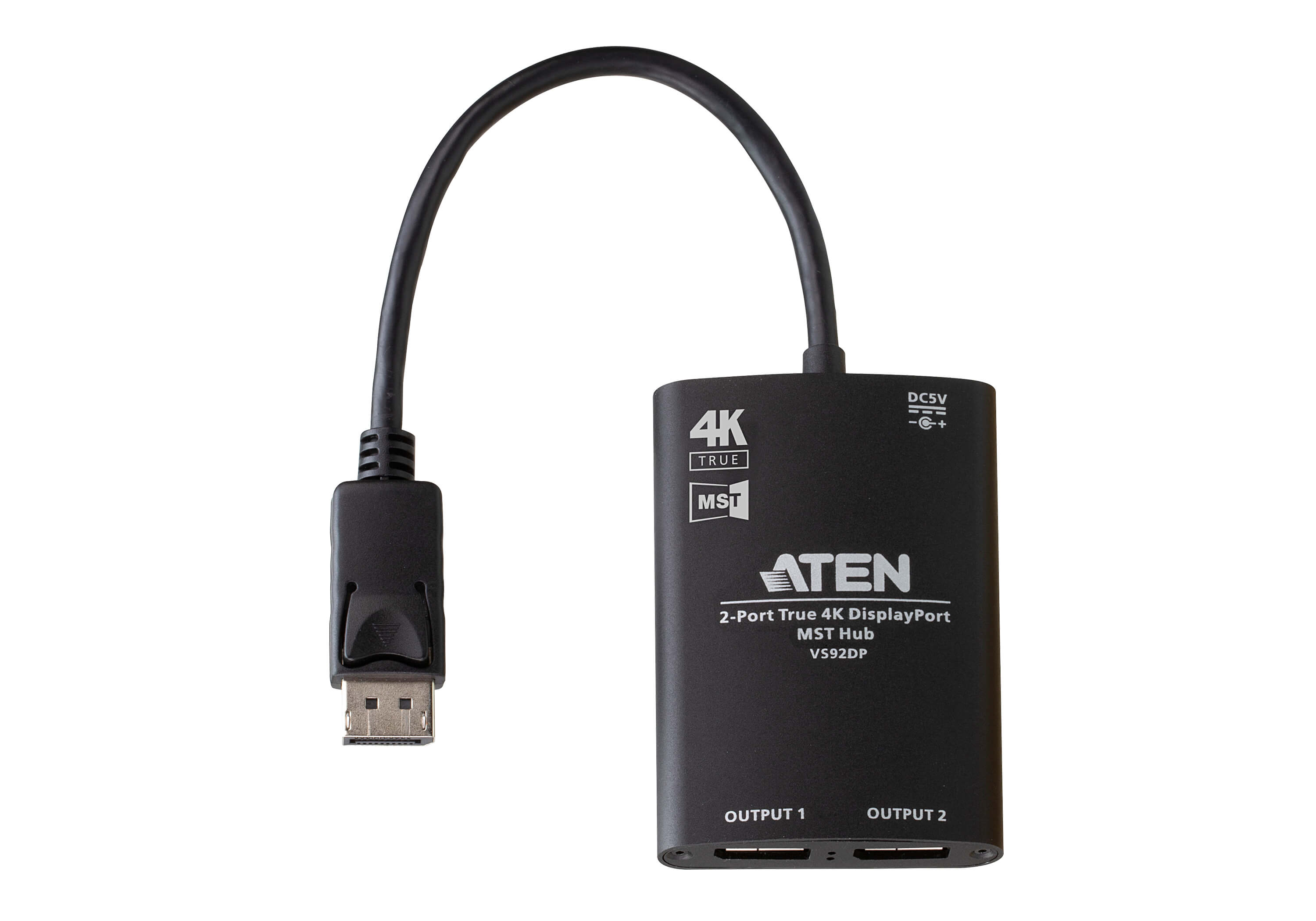 取寄 ATEN VS92DP 2ポート DisplayPort分配器（4K60p、MST対応）