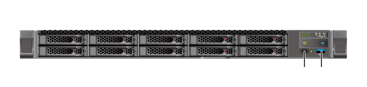 新品 xFusion FusionServer 1258H V7 EPYC9654(96C)x1CPU 512GB