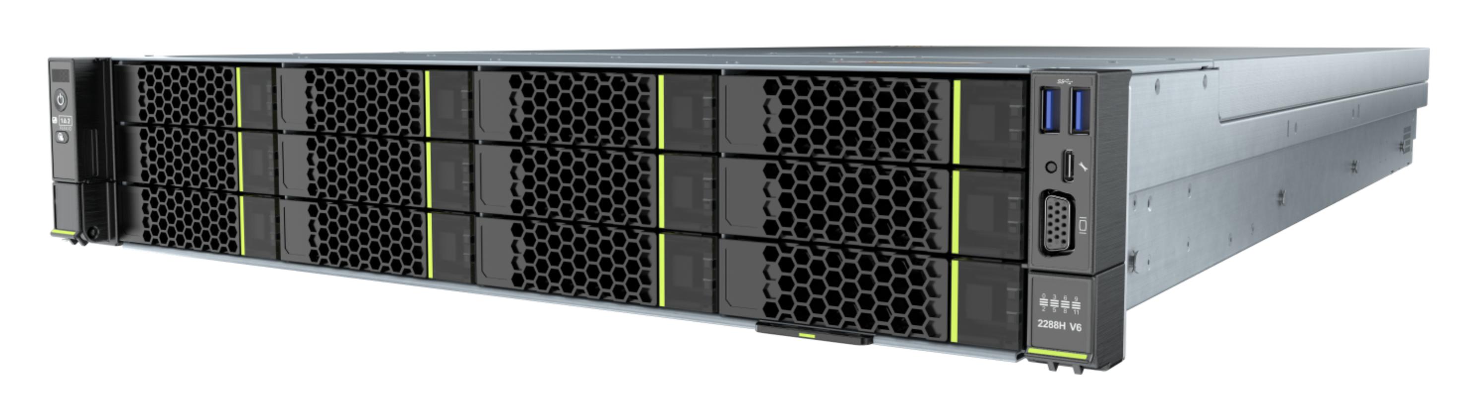 取寄 xFusion FusionServer 2288H V6 4309Y 20TB*3 WS2019-IOT-STD ファイルサーバモデル1