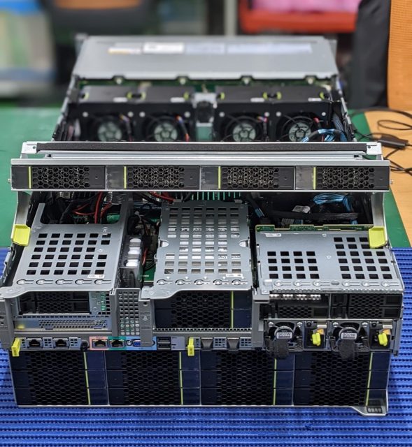 【納期1.5ヶ月 新品】xFusion FusionServer 5288 V6 S4309Yx2 18TBx40台 NVMe付 超巨大ストレージ モデル3