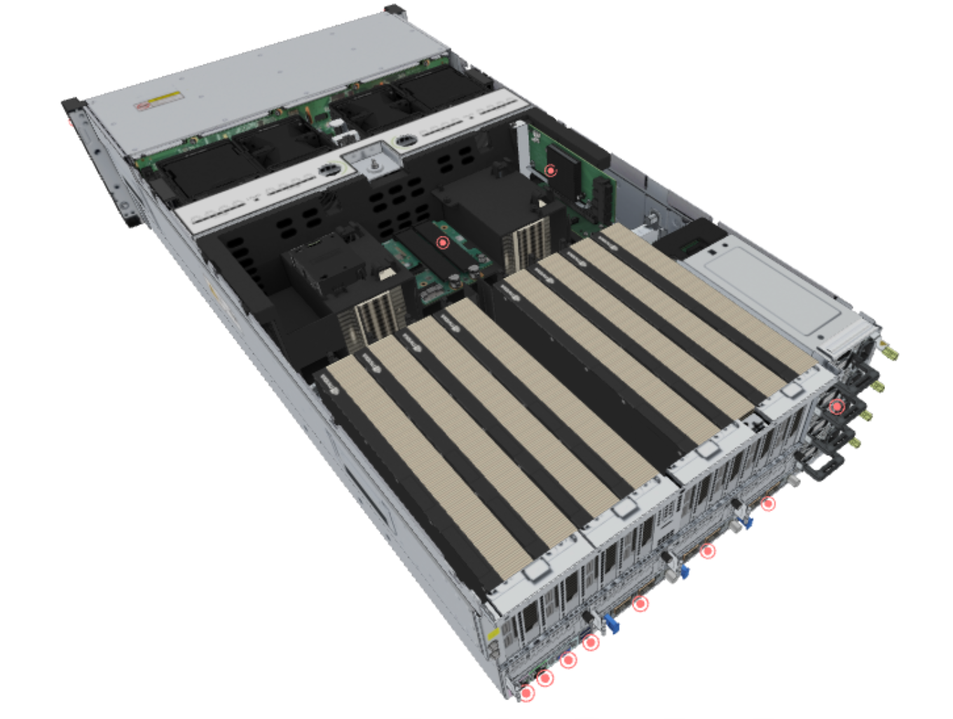 取寄 xFusion FusionServer G5500 V7 G6530 2CPU GPU8基搭載可能 AIサーバー