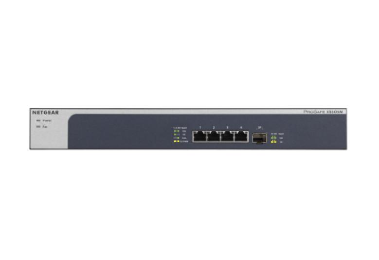 取寄 Netgear XS505M-100AJS XS505M 10Gx4ポート マルチギガ・アンマネージスイッチ