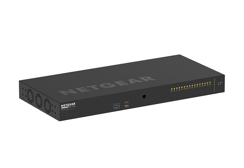 取寄 Netgear XSM4216F-100AJS SFP+スロット×16 フルマネージスイッチ