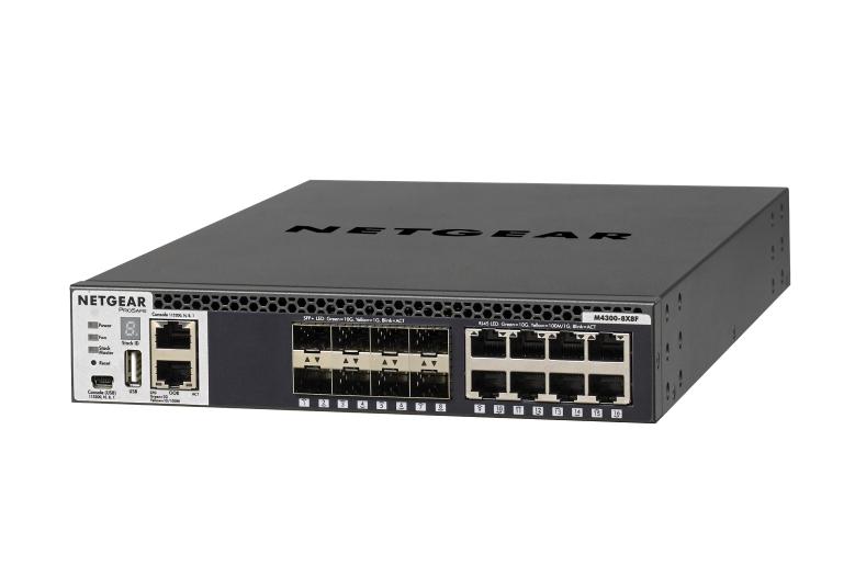 取寄 Netgear XSM4316S-100AJS XSM4316S M4300-8X8F 10GBASE-T x8 + SFP+ x8