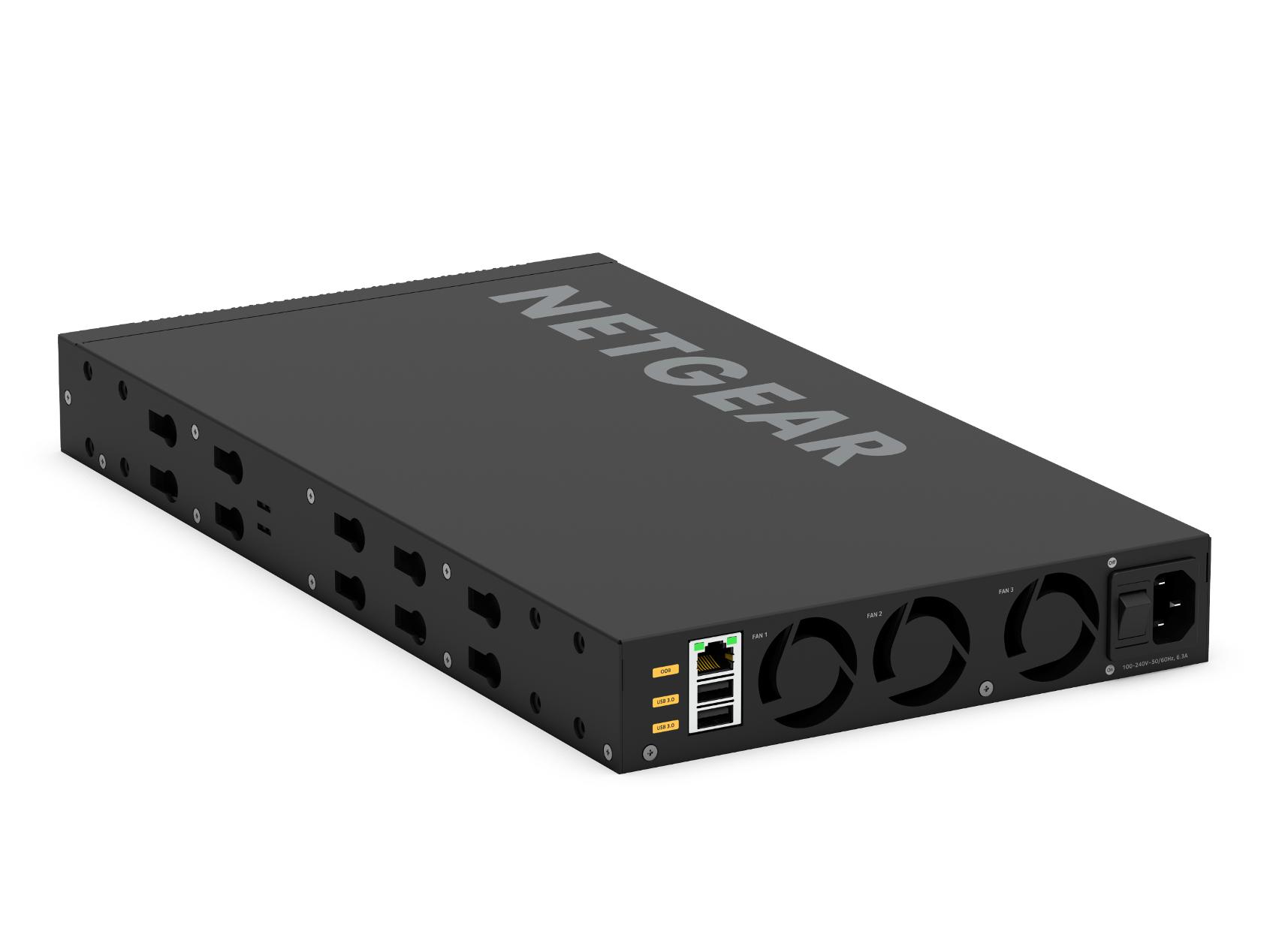 取寄 Netgear XSM4316-100AJS 10G/5G/2.5G/1G×8  10G SFP+×8 フルマネージスイッチ M4350-8X8F