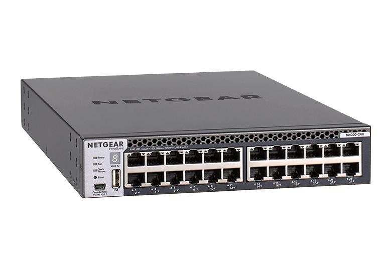 取寄 NETGEAR XSM4324CS-100AJS XSM4324CS M4300-24X 10GBASE-T 24ポート+10G SFP+4スロット