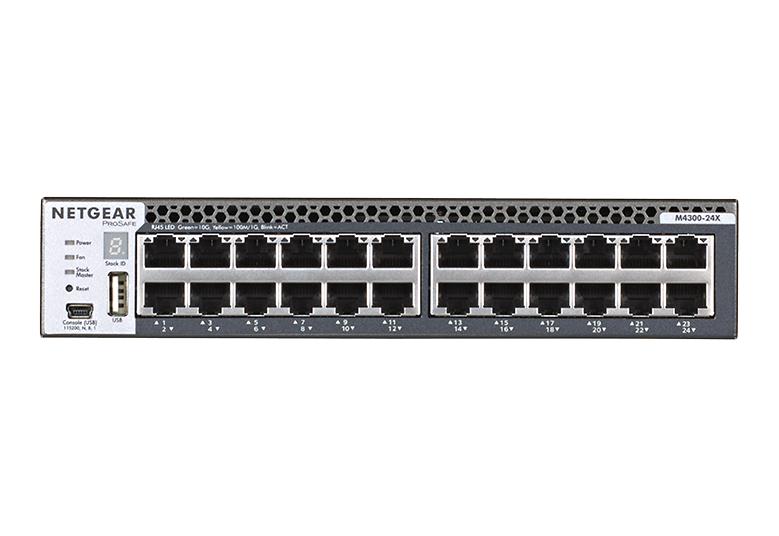 取寄 NETGEAR XSM4324CS-100AJS XSM4324CS M4300-24X 10GBASE-T 24ポート+10G SFP+4スロット