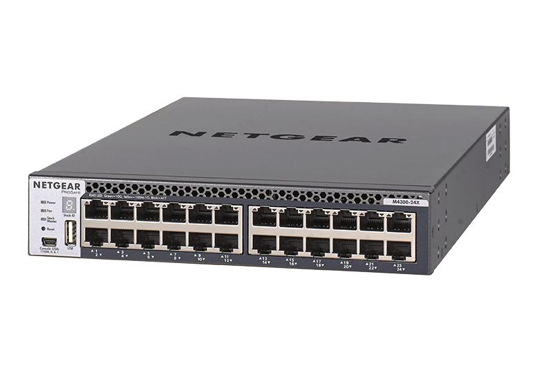 取寄 NETGEAR XSM4324CS-100AJS XSM4324CS M4300-24X 10GBASE-T 24ポート+10G SFP+4スロット