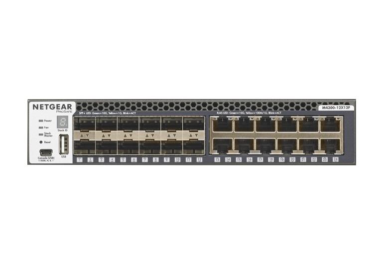 取寄 NETGEAR XSM4324S-100AJS XSM4324S M4300-12X12F 10GBASE-T x12 + SFP+ x12