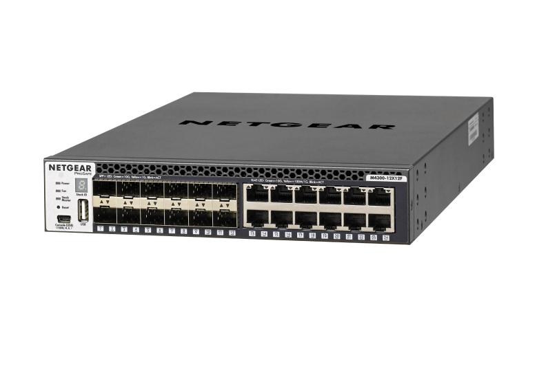 取寄 NETGEAR XSM4324S-100AJS XSM4324S M4300-12X12F 10GBASE-T x12 + SFP+ x12