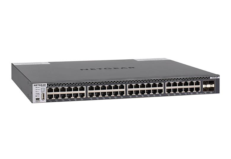 取寄 NETGEAR XSM4348CS-100AJS XSM4348CS M4300-48X 10GBASE-T 48ポート+10G SFP+4スロット