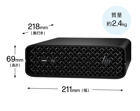 【otto認定中古】HP BP0Q8PT#ABJ Z2 Mini G1i Workstation Ultra9 285K/64GB/1TB ZT/A400/Win11【純正箱付 美品】