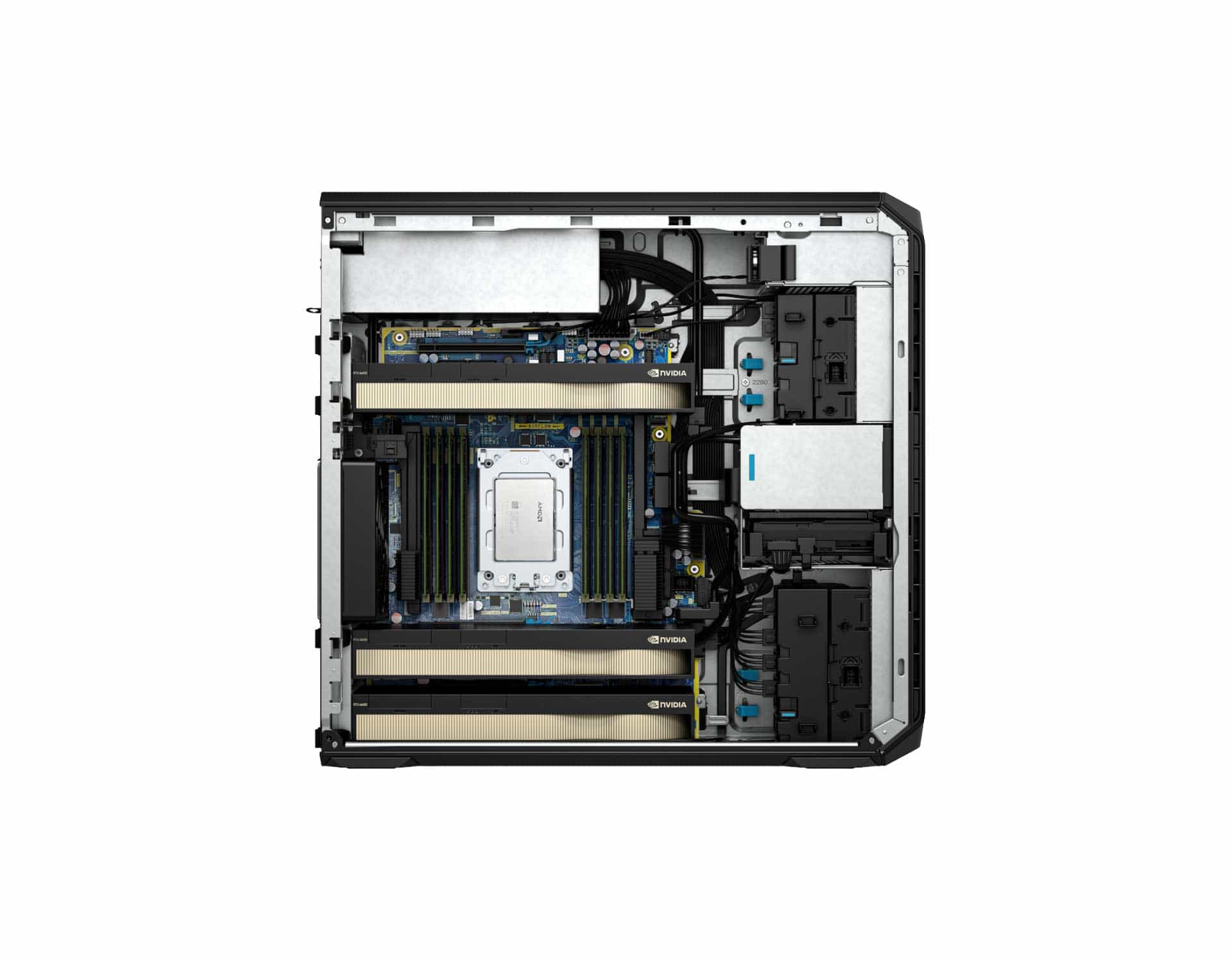 取寄【スターターモデル】HP Z6 G5A Threadripper PRO 7945WX 12C x1CPU / 32GB / ZT 1TB / T400 / W11 カスタムモデル