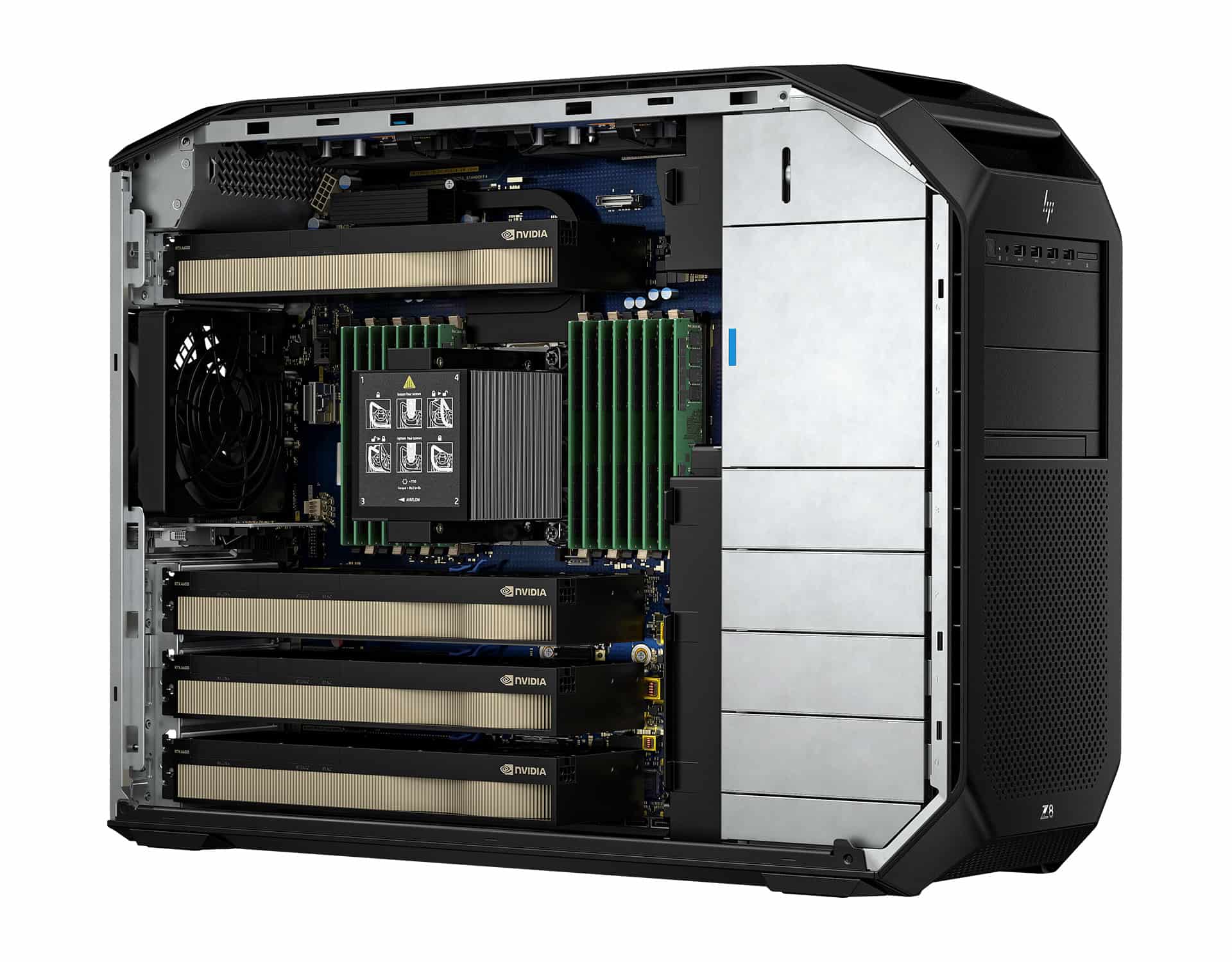 【otto認定中古】HP 89P79PA#ABJ Z8 Fury G5 Xeon W7-3445 2.6GHz 20C / 64GB / ZT 1TB / Geforce 4090 24GB / W11