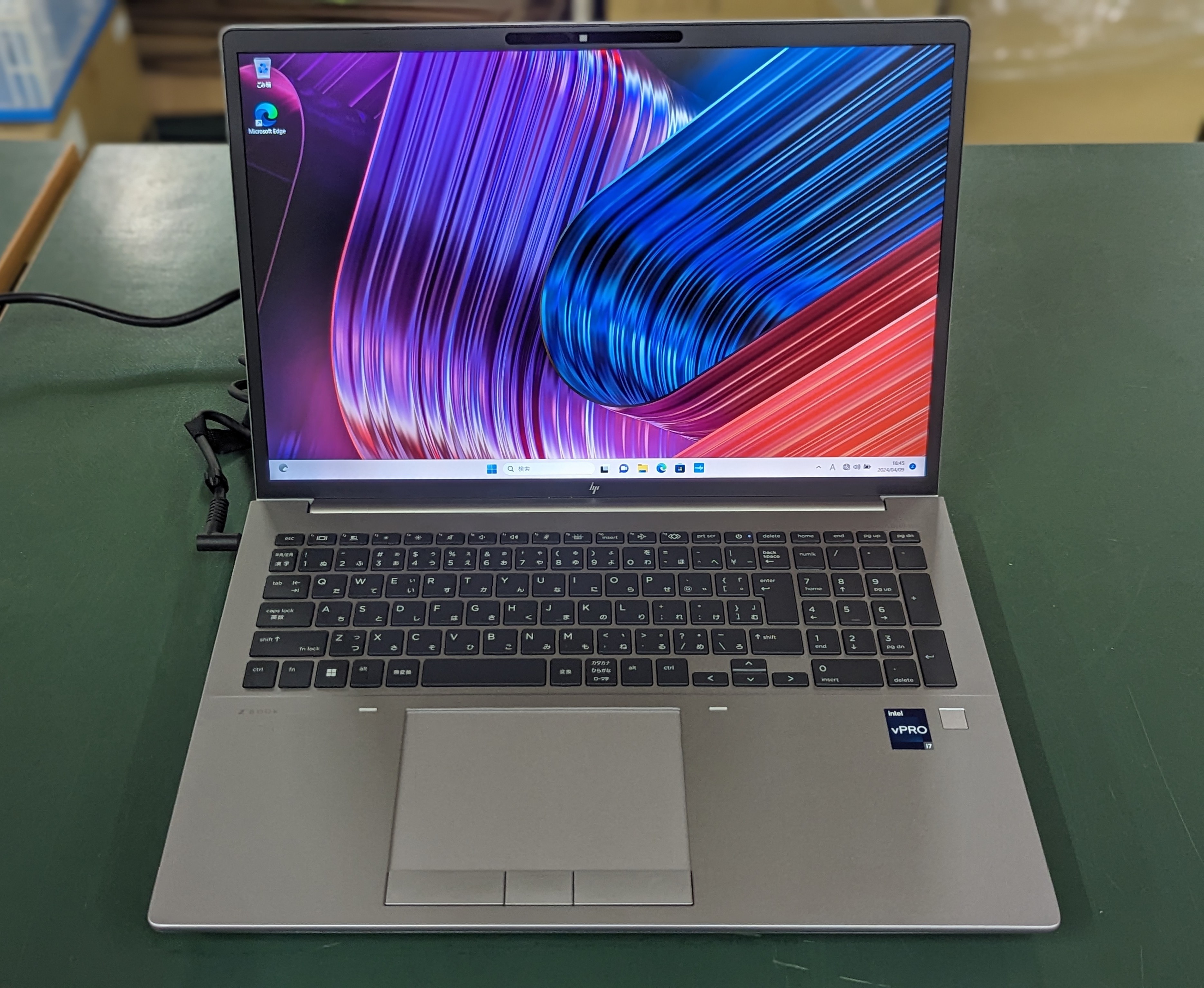 【otto認定中古】HP 860Z9PA#ABJ ZBook Fury 16 G10 i7-13850HX/32GB/1TB NVMe/RTX 3500 Ada / Win11Pro【1年訪問修理 純正箱付 美品】