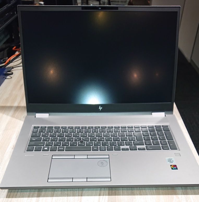 中古 HP 23U37PA#ABJ ZBook Fury 17 G7 i9-10885H/128G/2Tx4/RTX5000 Win10Pro エクスクルーシブモデル