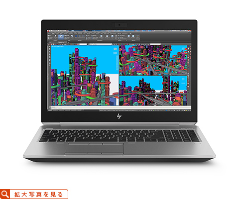 中古 HP 4RG74PA#ABJ ZBook15 G5 Mobile Workstation Ci7-8850H Win10Pro